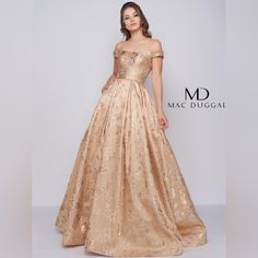 -Brand New -Perfect Condition -Quality Product -High Fashion -Only Final Sales Prom Dresses Jovani, Floral Gown, Prom Style, Dress Hairstyles, Fantasy Gowns, Elegant Dresses For Women, Mac Duggal, Gorgeous Gowns, Beautiful Gowns