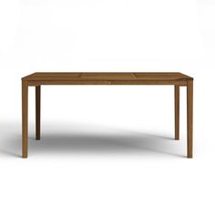 an image of a wooden table on a white background