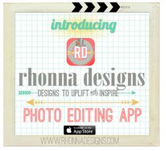 the rhonna designs photo editing app