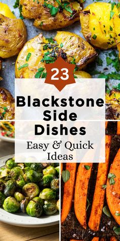 black stone side dishes, easy and quick ideas