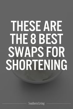 If you're anything like us, you always keep a jar of vegetable shortening in your pantry. Our grandmas taught us that shortening is a stand-by in quite a few Southern recipes, particularly our baked goods. It's the secret ingredient that makes our pie crust extra flaky and our dinner rolls ultra-tender. Shortening has been a pantry staple for decades for a reason. But let's imagine a world in which, by some series of unfortunate events, you find yourself without a trusty jar of shortening. What are the best substitutes for shortening? We're here to help you troubleshoot—and keep your weekend baking project on track. #shortening #baking #substitutions #bakingtips #substituteingredients