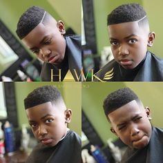 Black Boys Haircuts Kids, Baby Boy Haircuts, Black Men Haircuts, Kids Cuts, The Barber, Haircut Designs, Pelo Afro