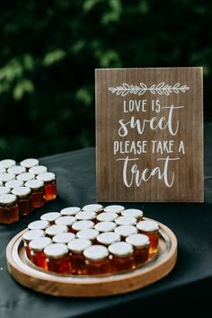 Honey wedding favors produced in North Carolina. Honey Jar Wedding Favors, Boho Wedding Favours, Wedding Favour Jars, Honey Favors, Honey Wedding Favors, Honey Wedding, Honey Diy, Wildflower Honey