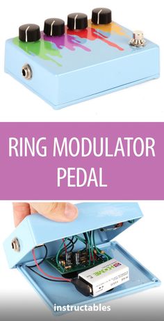 the ring modulator pedal is an easy way to learn how to use it