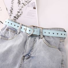 * Suitable for: 6-12 Y
* Material: Synthetic leather
* Weight: 70g
* Hand wash 
* Imported Heart Belt Ring, Casual Blue Heart-shaped Bracelet, Casual Blue Heart-shaped Bracelets, Heart Buckle Belt, Hypoallergenic Heart-shaped Turquoise Jewelry, Hollow Heart, Toddler Accessories, Suspenders, Belt Buckles