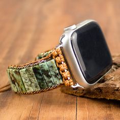 Features: Eye-Catching Bohemian Watch Bands -This Watch Band Contains The Structure Design Of Boho Wrap Style, Which Combines Healing Chakra Beads And Color Collocation, Showing Shiny & Brightness. This Compatible With Apple Watch Band Boho Will Be A Great Fashion Statement And Turns Your Watch From Simple To An Actual Piece Of Jewelry Turquoise Is A Most Efficient Healer, Providing Solace For The Spirit And Well-Being For The Body. It Benefits The Overall Mood And Emotion By Balancing And Induc Apple Watch Silicone Band, Phone Arm Band, Disney Magic Bands, Chakra Beads, Magic Bands, Loop Bands, Jewelry Turquoise, Turquoise Boho, Silicone Watch Band