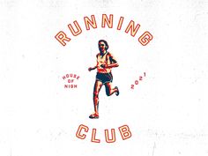 Tee Shirt Logo Design, Running Club Tshirt Design, Sporty Tshirt Design, Running Club Shirts Design, Running Team Logo, Running T Shirt Design Ideas, Run Club Ideas, 5k Tshirt Ideas Design