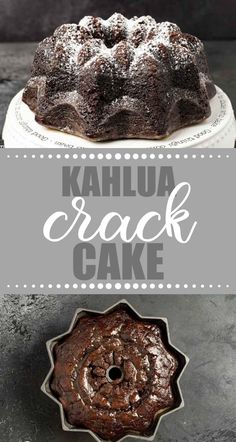 Kaluah Cake Recipes, Kalua Cake Recipe, Kaluha Cake, Kahlua Cake Recipe, Chocolate Kahlua Cake, Liquor Cakes, Boozy Cakes, Kahlua Cake, Jiffy Mix