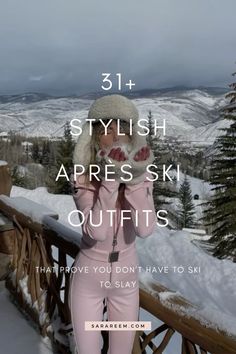 Looking for chic après ski outfits and trendy ski outfits for women? I've rounded up 31+ dreamy ideas to elevate your skiing aesthetic outfits game. Whether you're planning an après ski outfit party or just love cozy après ski style, these looks will have you slaying from the slopes to the lodge. Think luxe knits, stylish puffers, and snow-ready boots that blend comfort and fashion. Explore the ultimate après ski outfit inspo and nail that ski town outfit vibe this winter!