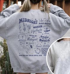 Taylor Swift Sweatshirt Design, Taylor Swift Tshirt Ideas, Taylor Swift Sweater, Clothing Graphics, Taylor Swift Tshirt, Swiftie Merch, Taylor Swift Merch