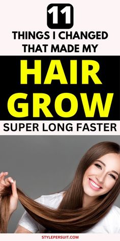 Looking for ways to grow your hair faster naturally? Hair is a very important part of the human body and growing your hair faster is a great way to get the look you want. But it can also be a lot of work. So whether you want thick, full, shiny hair or just a little length here and there, we hope this guide makes your journey easier. Here, we take a look at some of the most popular and effective hair growth tips faster at home. Homemade Hair Growth Serum, Ways To Grow Your Hair, Hair Growth Tips Faster, Hot Weather Hair, Hair Problems Solutions, Hot Weather Hairstyles, Grow Your Hair Faster, Make Your Hair Grow Faster, Slow Hair Growth