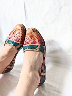 Handmade huaraches sunset teal leather flats  size 7 US women's Worn in nicely, imperfectly good Teal Leather, Leather Flats, Women's Shoes Sandals, Shoes Sandals, Size 7, Women Wear, Women Shoes, Sandals, United States