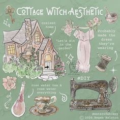 Cottage Witch Aesthetic, Cottage Witch, Witch Cottage, Baby Witch, Witch Magic