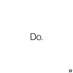 the word do is written in black on a white background