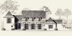 this is an artist's rendering of the house