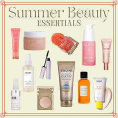 It's not always easy to stay looking gorgeous in the heat and humidity, but these products are our faves for enhancing your sunkissed, glowy summer self! Verb Ghost Oil, Summer Beauty Products, Summer Beauty Essentials, Jergens Natural Glow, Wave Spray, Butter London, Summer Fridays, Spring Street Style, Summer Fashion Trends