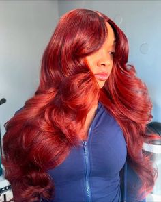 Reddish Brown Wig, Wig With Curtain Bangs, Lace Front Body Wave, Body Wave Wigs, Quick Weave, Wigs Human Hair, Brown Wig, Body Wave Wig, Human Hair Wig