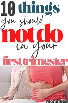 A list of things you should not do during your first trimester of pregnancy. To ensure a healthy and safe pregnancy journey. First trimester tips for first time pregnant women. First Week Of Pregnancy, First Trimester Tips, Tips For Pregnant Women, Pregnancy Safe Workouts, Pregnancy First Trimester, Pregnancy Must Haves, Pregnancy Guide