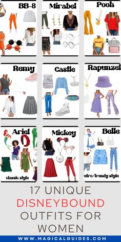 the ultimate guide to dressing for disney's outfits for women in all sizes and colors