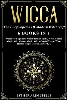 the book cover for wicca