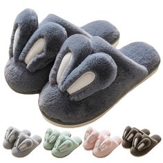 Product Description Unisex Casual Winter Warm House Shoes Indoor Non-slip Cozy Plush Animal Slippers Product Details   Description: Gender: Unisex, Women, Men Style: Fuzzy Slippers, Indoor Slippers, Winter Slippers, House Slippers, House Shoes, Warm Shoes, Plush Slippers, Warm Slippers, Clog Slippers, Animal Slippers Pattern Type: Solid Color Color: pink, light gray, light green, dark gray, brown (Optional) Size: US 5.5-6, US 7-7.5, US 8.5-9, US 9.5-10, US 10.5-11 (Follow the size chart to selec Fluffy Bunny Slippers, Rabbit Slippers, Warm Color Schemes, Bunny Slippers, Animal Shoes, Animal Slippers, Fluffy Slippers, Fluffy Bunny, Plush Slippers