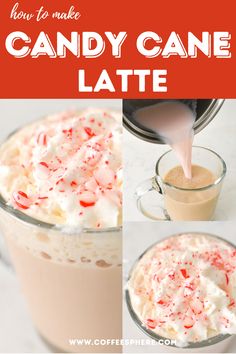 how to make candy cane latte