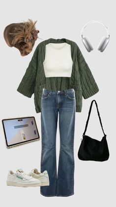 College Study Outfit, College Campus Tour Outfit, Fall Campus Outfit, Studious Outfits, Study Outfit College, College Student Aesthetic Outfit, Fall College Outfits Casual, Study Outfit Comfy, University Outfit Ideas Casual