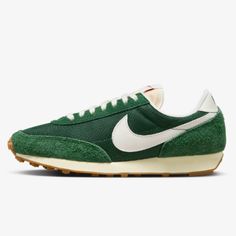 Nike Women's DayBreak Vintage Shoes 'Stadium Green' (DX0751-301) Expeditedship | eBay Nike Daybreak Outfit Women, Daybreak Nike, Neat Outfits, Vintage Running Shoes, Vintage Nike Shoes, Nike Jordans Women, Nike Daybreak, Minimal Wardrobe, Nike Retro