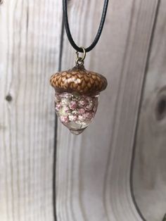 Money Amulet, Acorn Jewelry, Lucky Necklace, Necklace Fairy, Forest Jewelry, Acorn Pendant, Acorn Necklace, Fairy Necklace, For Good Luck