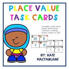 Place Value Task Cards by Primarily Kate | Teachers Pay Teachers