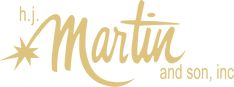 the logo for martin and son inc, which is located in an area with many different types