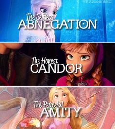 there are two different princesses with the same name in each one's speech