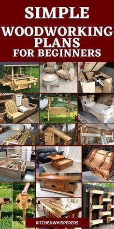 woodworking plans for beginners