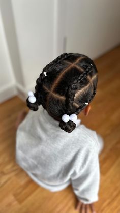 Simple Girl Hairstyles Kids Black, Preteen Hairstyles Black Hair Natural Hair, First Day Of Pre K Hairstyles, 3c Toddler Hairstyles, Easy Protective Styles For Kids, Simple Black Girls Hairstyles For Kids, Quick Easy Hairstyles For Kids Black, Easy Natural Hairstyles For Black Kids, Little Kids Hairstyles Black