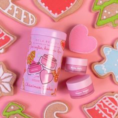 An amazing holiday and Christmas stocking stuffer! The perfect recipe for sweet lips. This holiday cookie scented lip care set is fresh out of the even to deliver hydration straight to your lips! Sugar, Sugar lip scrub gently exfoliates, hydrates and brightens, while Balm Babe lip balm intensely soothes and nourishes lips. Each set comes with a silicone lip scrubber for use with Sugar Sugar lip scrub. Sweet Lips, Vegan Lip Balm, Sugar Lip Scrub, Sugar Sugar, Beauty Balm, Holiday Cookie, Holiday Gift Sets, Lip Kit, Christmas Stocking Stuffers