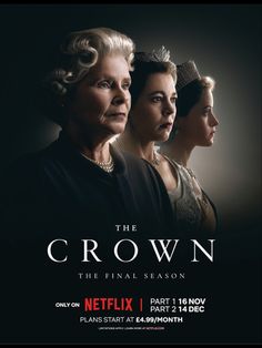 the crown season 2 poster with three women