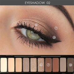 Mekap Mata, Natural Smokey Eye, Press On, More Than, Eye Makeup Steps, Makijaż Smokey Eye, Nail Glitter, Natural Eyes, Eye Makeup Tips