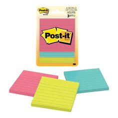 post - it notes in assorted colors are shown with the word post - it on them