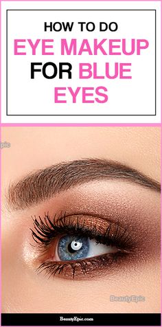 Subtle Eyeshadow Looks For Blue Eyes, Makeup Looks Blue Eyes Brown Hair, Bridal Makeup For Blue Eyes Brown Hair, Natural Make Up Looks For Blue Eyes, Blue Eyes Eyeshadow Looks, Date Night Makeup Blue Eyes, How To Make Blue Eyes Pop, Blue Smoky Eyes, Eye Makeuo