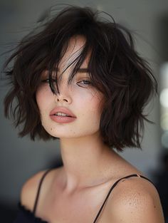 Mens Haircuts Quiff, Thick Natural Hair, Bob Haircut For Round Face, Blonde Bob Haircut, Haircuts For Thick Hair, Medium Bob Haircut