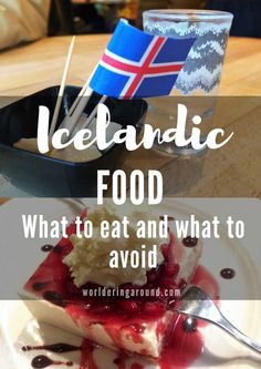 iceland food with text overlay that reads iceland food what to eat and what to avoid