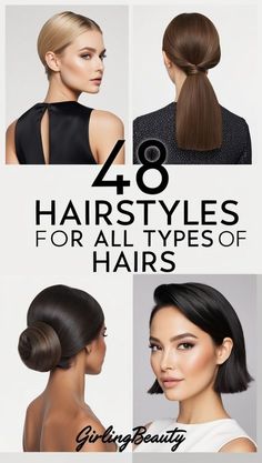 #hairstyle #hairinspo #hairgoals #hairtrends #hairideas #hairtutorial #haircare #hairlove #hairfashion #hairinspiration #hairdo #hairtransformation #haircolor #haircut #hairaccessories #hairproducts #hairtips #hairtutorials #hairlooks #hairdesign #hairart #hairmakeover #hairtreatments #hairupdo #hairinsider #haircommunity #hairaddict #hairobsessed #hairbeauty #hairmagic #hairguru Types Of Hairs, Straight Hairstyle, Sleek Chic, Hairstyle Trends, Coily Hair, Modern Hairstyles, Latest Hairstyles, Sleek Fashion