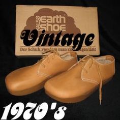 I had these back in the day. Took me months to save up for them, they were quite expensive as I recall. 70s Shoes, Mood Jewelry, Earth Shoes, Baby Boomer, Mellow Yellow