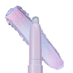 Cool Makeup Products, Y2k Eye Makeup, Color Pop Makeup, Purple Highlighter, Lilac Lipstick, Iridescent Eyeshadow, Cream Eyeshadow Stick, Creamy Eyeshadow, Make Your Eyes Pop