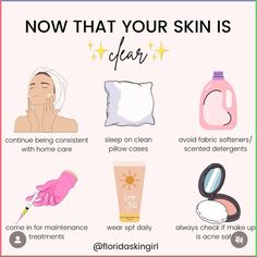 Tips to keep your skin clear by @ floridaskingirl on instagram #clearskintips #skinhealth #skincarecommunity How To Keep Your Skin Hydrated, Girls Tips Hygiene, Skin Health Tips, How To Make Your Skin Clear, How To Have Clear Skin, Better Skin Tips, Skin Care Checklist, Soft Skin Tips, How To Get Clear Skin