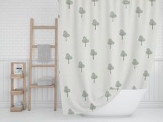 Woodland Shower Curtain Kids Shower Curtain, Childrens Bathroom, Whimsical Woodland, Kids' Bathroom, Bath Mats, Basic Shower Curtain, Shower Curtains, Bath Mat, Printed Shower Curtain