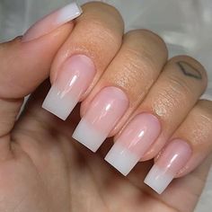 Fiberglass Nails, Milky Nails, French Tip Acrylic Nails, Nails Square, Nail Swag, Pink Acrylic Nails, Square Acrylic Nails