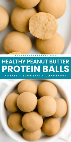 A healthy snack to make featuring no bake energy bites! This healthy recipe is gluten free, vegan, dairy free, egg free, clean eating, low carb, low fat, and sugar free. These Healthy Peanut Butter Protein Balls will also satisfy your cravings! Oat Free Energy Balls, Sweet Potato Protein Balls, No Bake Banana Protein Balls, Almond Flour Protein Balls, Low Calorie Energy Balls, Protein Balls Without Oats, Gluten Free Protein Balls, High Protein Balls, Gluten Free Energy Bites