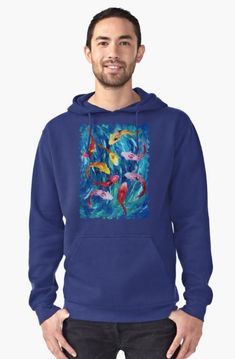 koi fish rainbow abstract paintings Pullover Hoodie #pullover #hoodie #tshirt #clothing #Fish #Koi #Dragon #Water #Sea #River #Exotic #Animal #Oil #Watercolor #Pattern #PopArt #Vintage #Shark #Aquarium #Ornament #Decoration #Ornamental #Dorry #Nemo #Finding #Beautiful #Tropic #Whale #Dory #Beauty #Rainbow #FullColor #Colorful #Acrylic #Blue #Teal #Japanese #Japan #Tattoo #Yakuza Rainbow Abstract Painting, Surf Design, Selling Artwork, Buy Art Online, Winter Fun, Theme Design, Koi Fish, Cartoon Cat, Hoodie Design