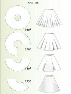 paper lampshades are shown with numbers and measurements